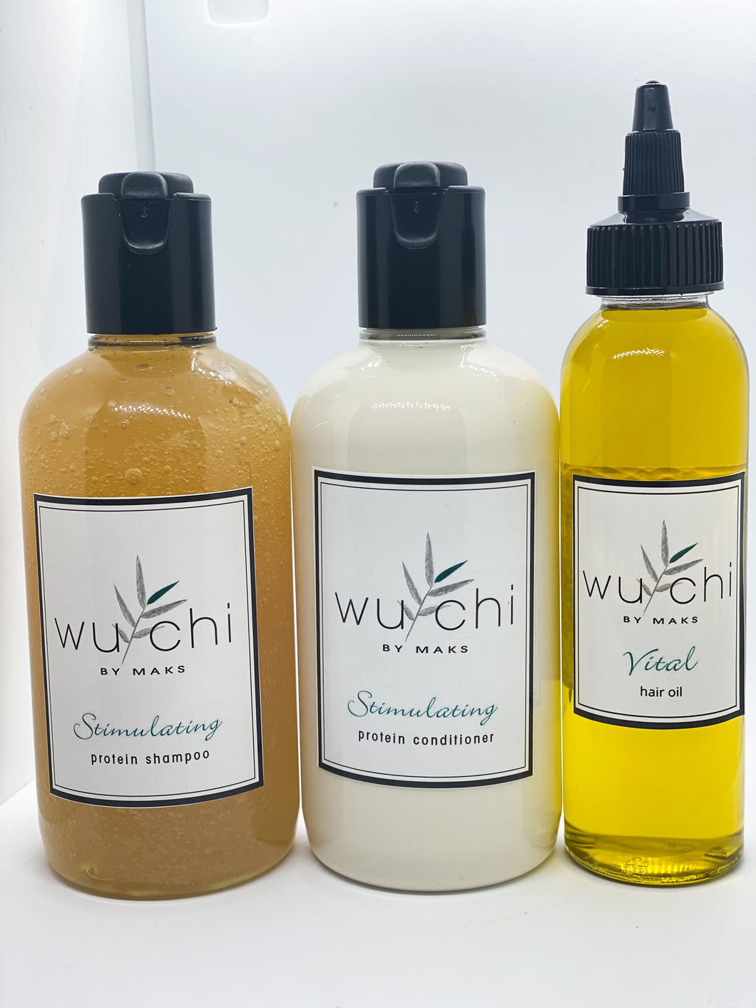 Stimulating Hair Shampoo & Conditioner & Oil Set